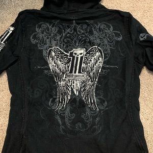 Harley Davidson Zip up sweatshirt